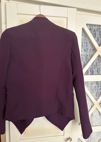 Mürdüm Kadın Ofis Blazeri Normal Boy - Görsel 4
