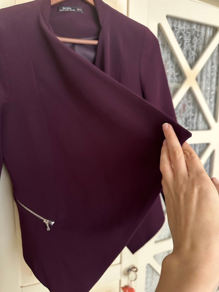 Mürdüm Kadın Ofis Blazeri Normal Boy - Görsel 2