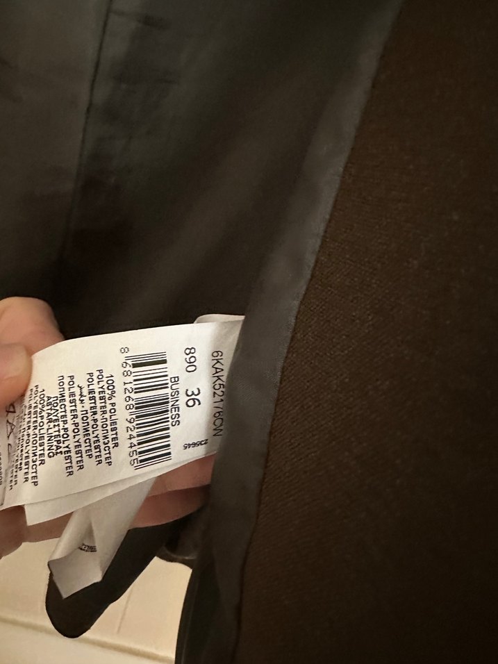 Haki Yşeil Kadın Midi Blazer Ceket - Görsel 3