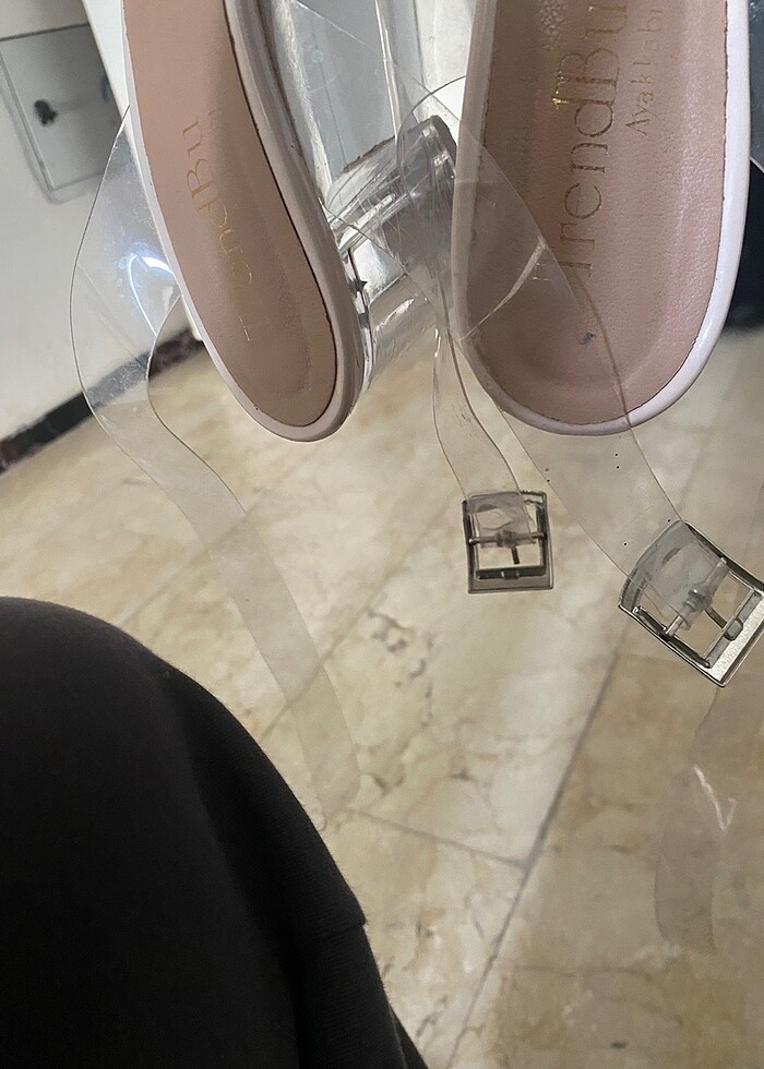 Sefaf topuklu ayakabı - Görsel 2