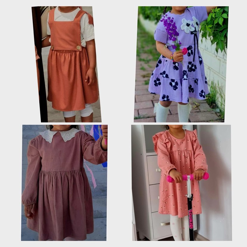 Pembe Dantel Detaylı Nakışlı Kolsuz Kız Elbisesi - Görsel 3