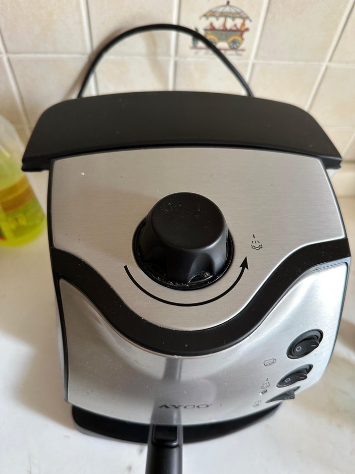 AYCO Beyaz Gri Espresso Kahve Makinesi - Görsel 4