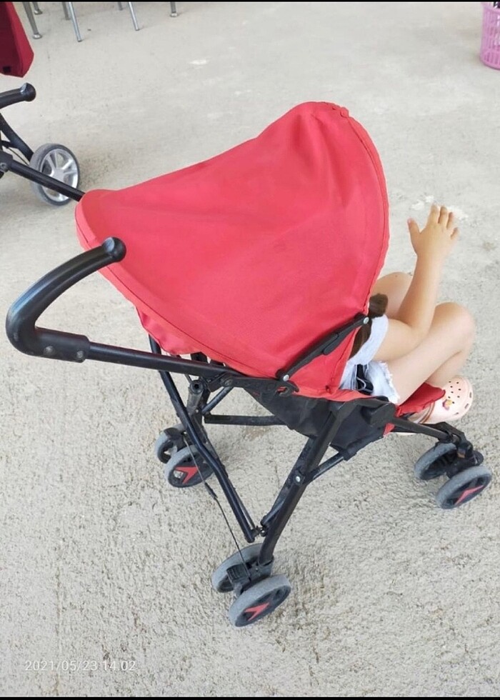 Katlanabilir baston Soo byby marka bebek  arabası - Görsel 3