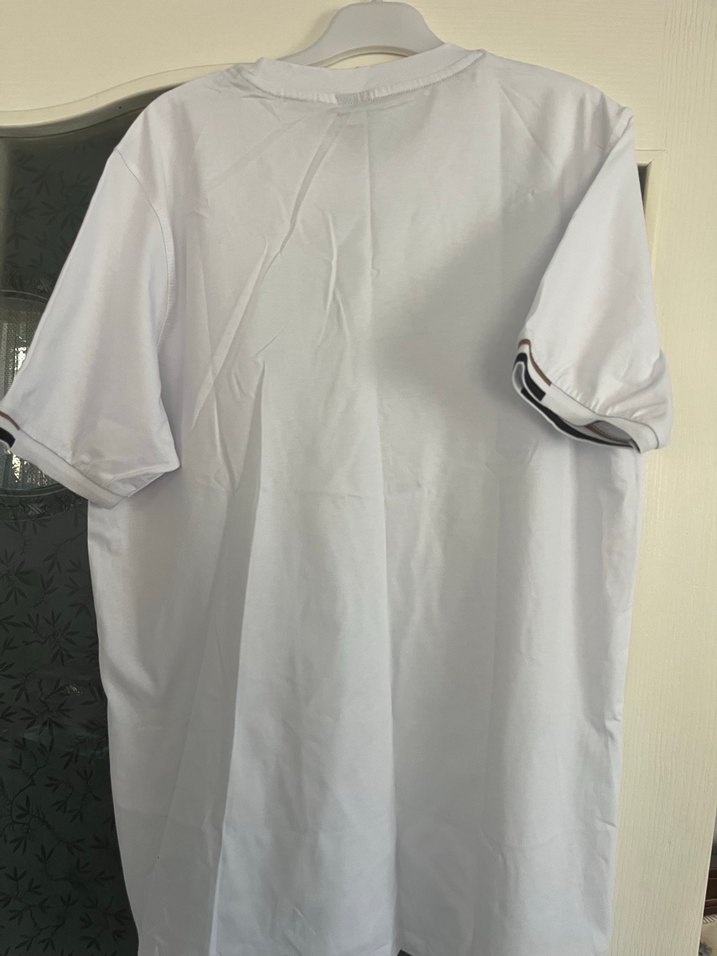 Hugo Boss Beyaz Baskılı T-shirt - Görsel 2