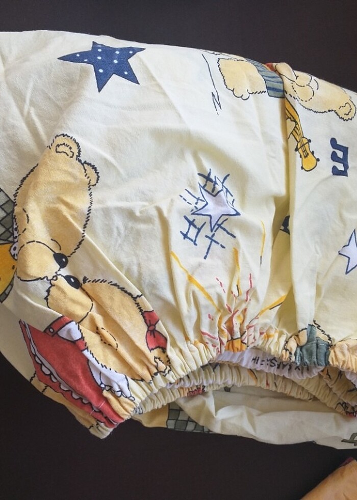 Bebek yastığı çarşafı  - Görsel 3