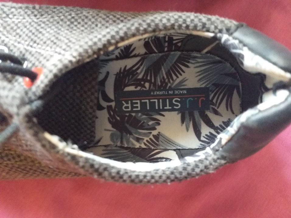 Gri Erkek Günlük Ayakkabı Bağcıkları - Görsel 5