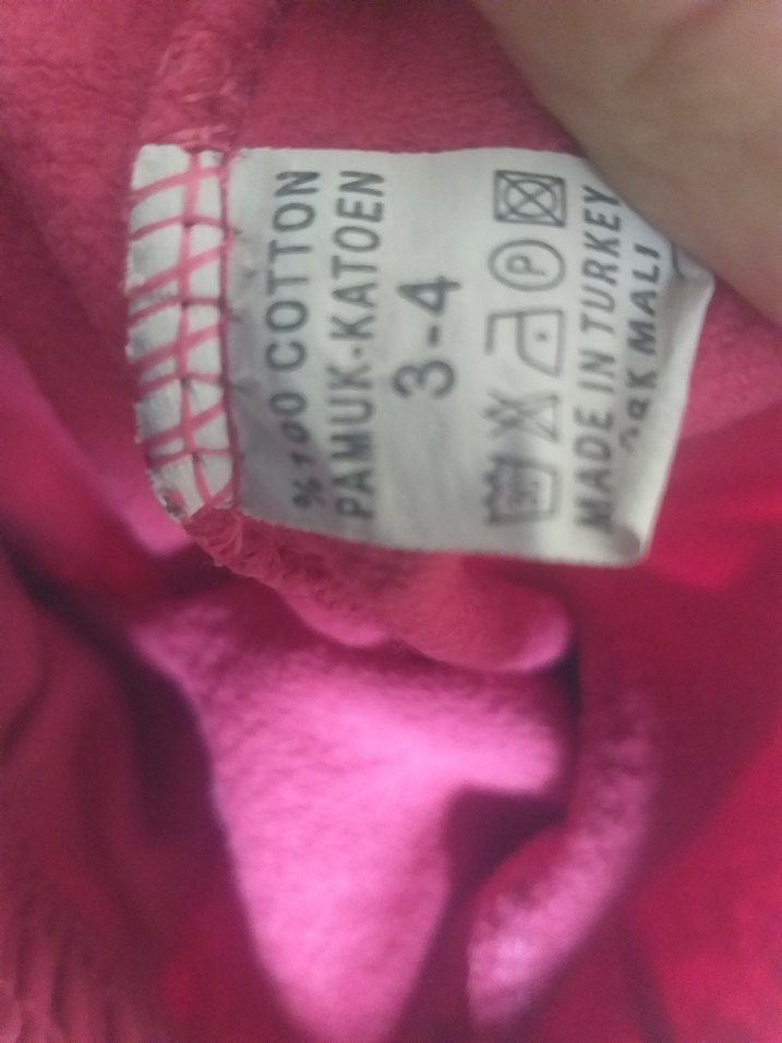 Kız Çocuk Renkli Baskılı Rahat Tayt - Görsel 3