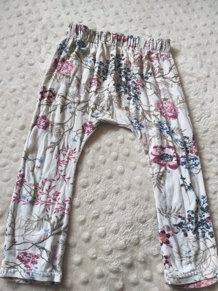 Çiçek Desenli Bohem Kız Taytı - Görsel 2