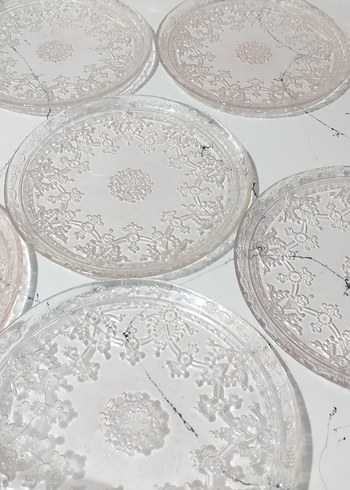 Bej Renkli Düz Tabak Seti - Görsel 8