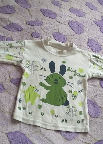 Yeşil Baskılı Çocuk Pijama Takımı - Görsel 5