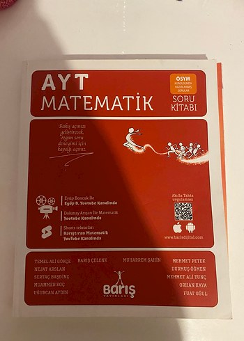 AYT Matematik Soru Kitabı - Barış Yayınları
