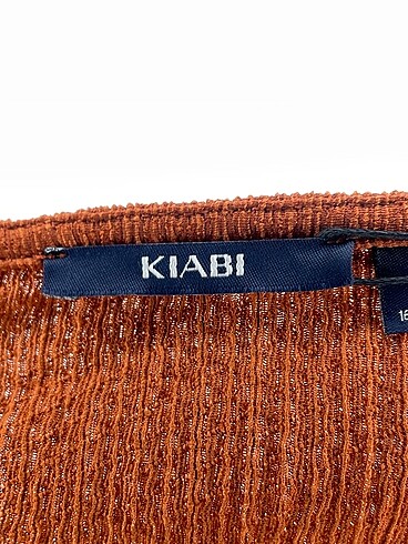 m Beden kahverengi Renk Kiabi Bluz %70 İndirimli.