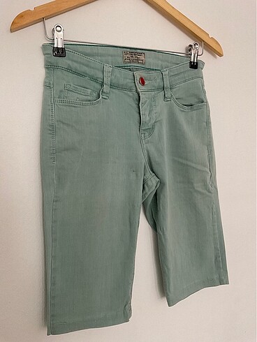 MAC Jeans Marka Mint Rengi Kot Şort