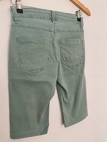 xl Beden yeşil Renk MAC Jeans Marka Mint Rengi Kot Şort