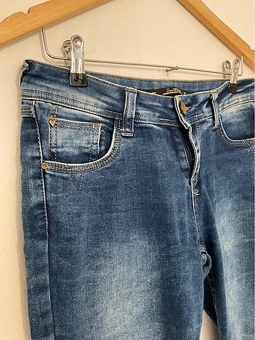 Zara Zara Marka İspanyol Paça Kot Pantolon