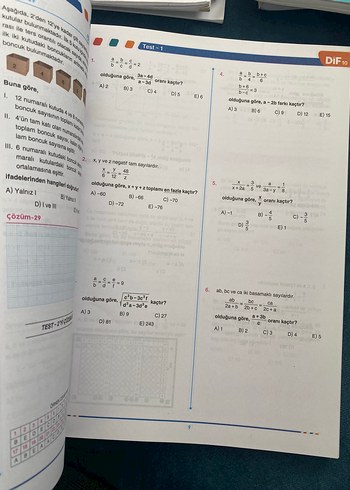 Beden Renk TYT Matematik-B Ders İşleme Föyleri