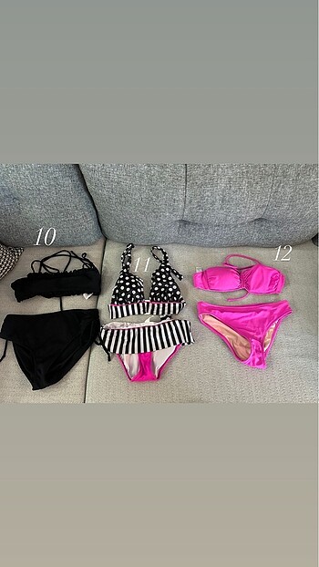s Beden çeşitli Renk bikini