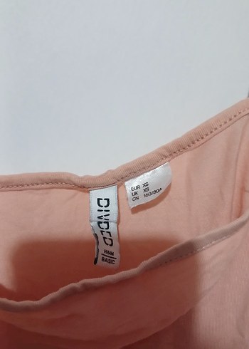 H&M Bej İnce Askılı Kadın Atlet