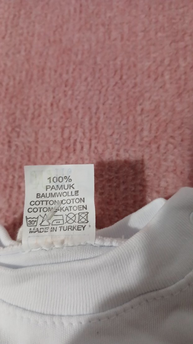 Beyaz Bebek Atlet - Görsel 4