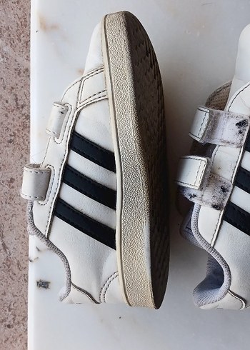 Adidas Erkek Çocuk Beyaz Adidas Spor Ayakkabı
