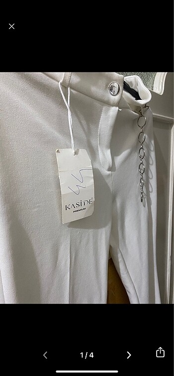 xl Beden beyaz Renk Pantolon