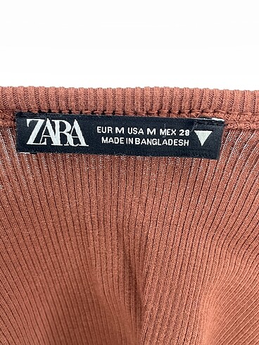 m Beden kahverengi Renk Zara Askılı %70 İndirimli.