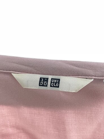 xs Beden pembe Renk Uniqlo Gömlek %70 İndirimli.