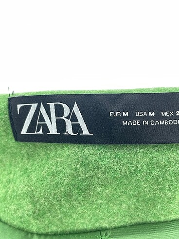 m Beden yeşil Renk Zara Ceket %70 İndirimli.