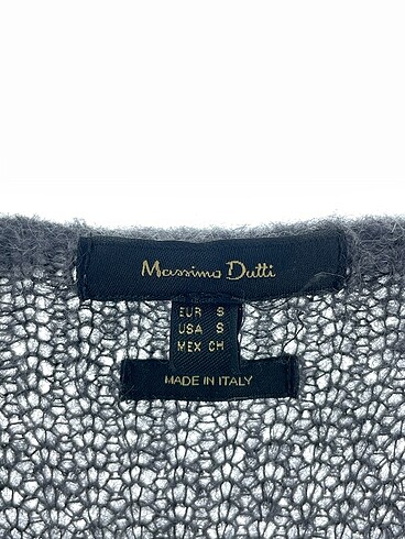 s Beden gri Renk Massimo Dutti Hırka %70 İndirimli.