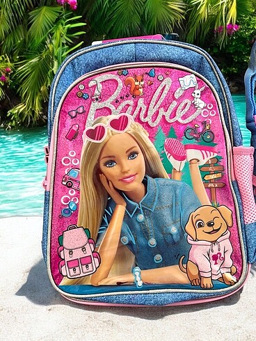 Barbie BARBİE İLKOKUL İKİLİ ÇANTA SETİ