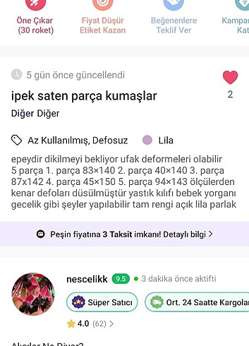  İpek saten kumaş