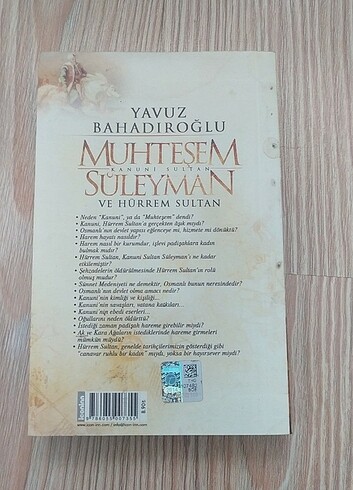  Yavuz Bahadıroğlu - Muhteşem Kanuni Sultan Süleyman ve Hürrem Su