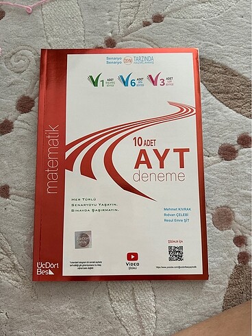 345 yayınları ayt mat denemesi
