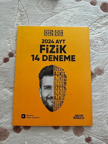 Özcan Aykın ayt fizik denemesi