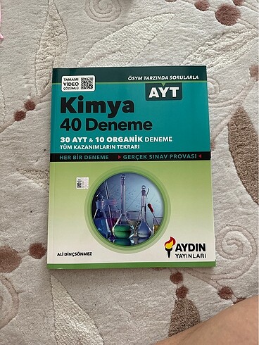 Aydın yayınları ayt kimya denemesi