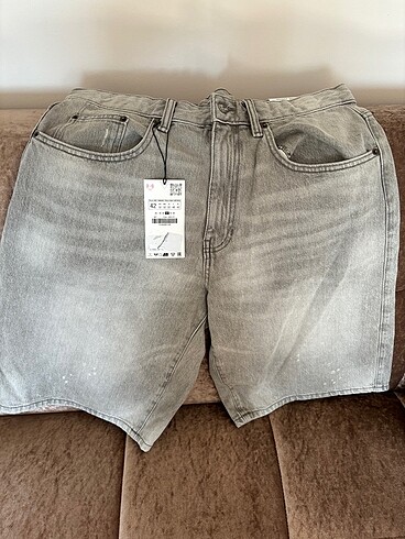 BAGGY FIT DENIM BERMUDA JORT
