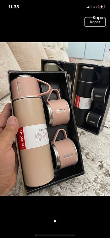 500 ml vacumlu termos