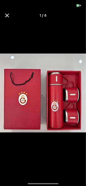 Galatasaray vakumlu 500ml termos