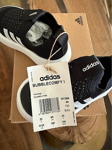 23 Beden siyah Renk Adidas Bubble comfy
