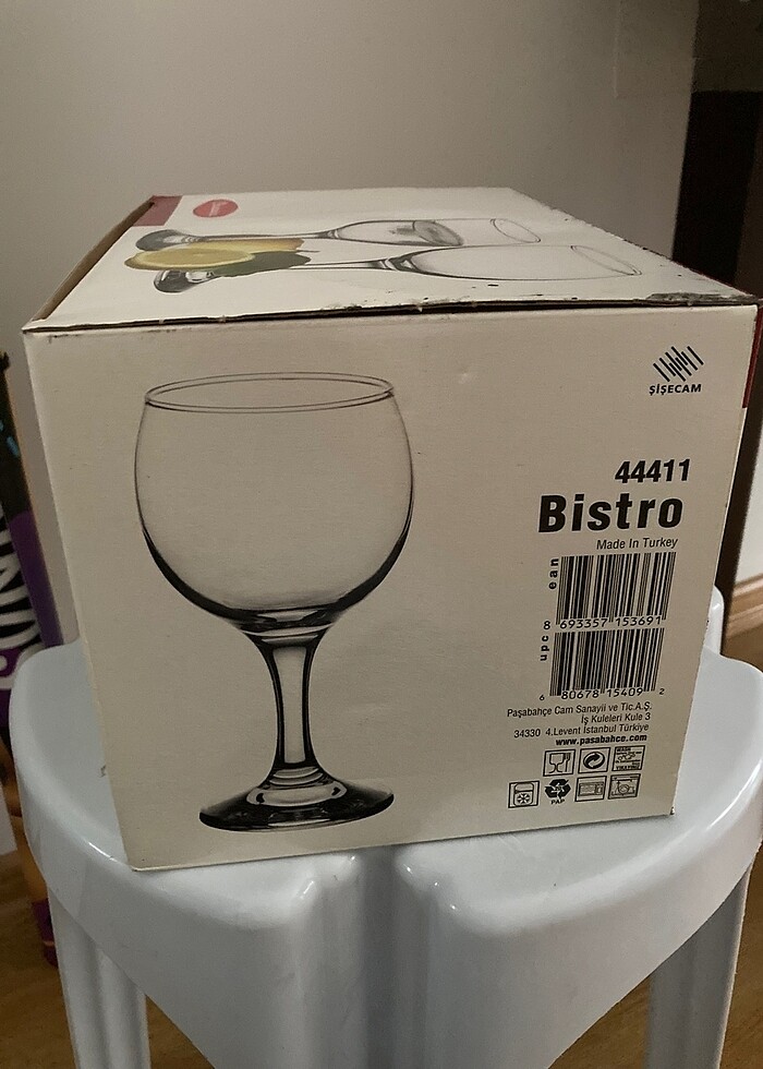 PAŞABAHÇE 6 lı kadeh 290cc - Görsel 4