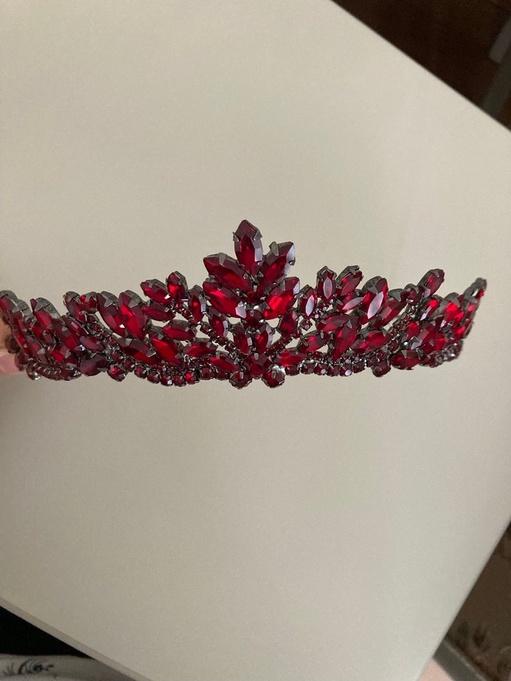 Bordo Kına Tacı - Görsel 2