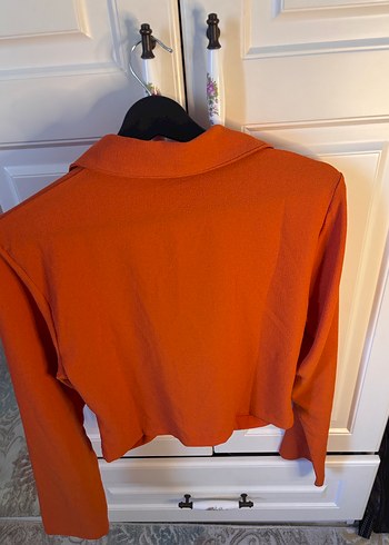 GRIMELANGE TURUNCU BLUZ - Görsel 2