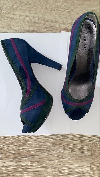 38 Beden çeşitli Renk Nine west topuklu ayakkabı