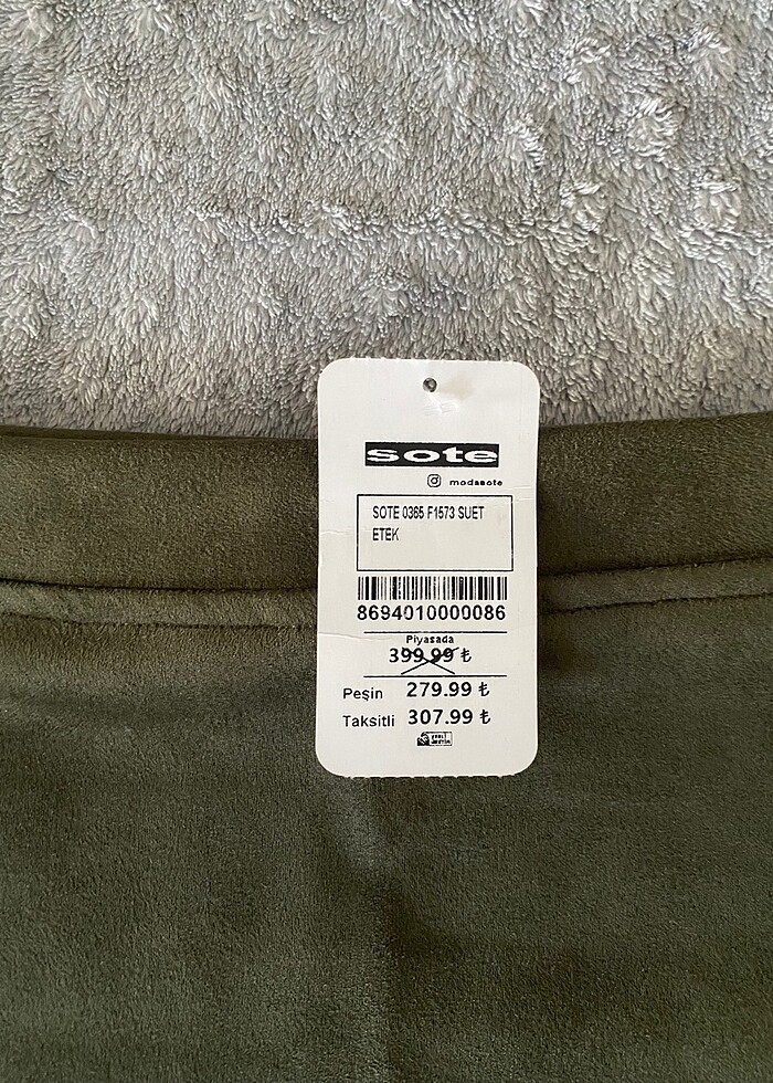 süet etek - Görsel 3