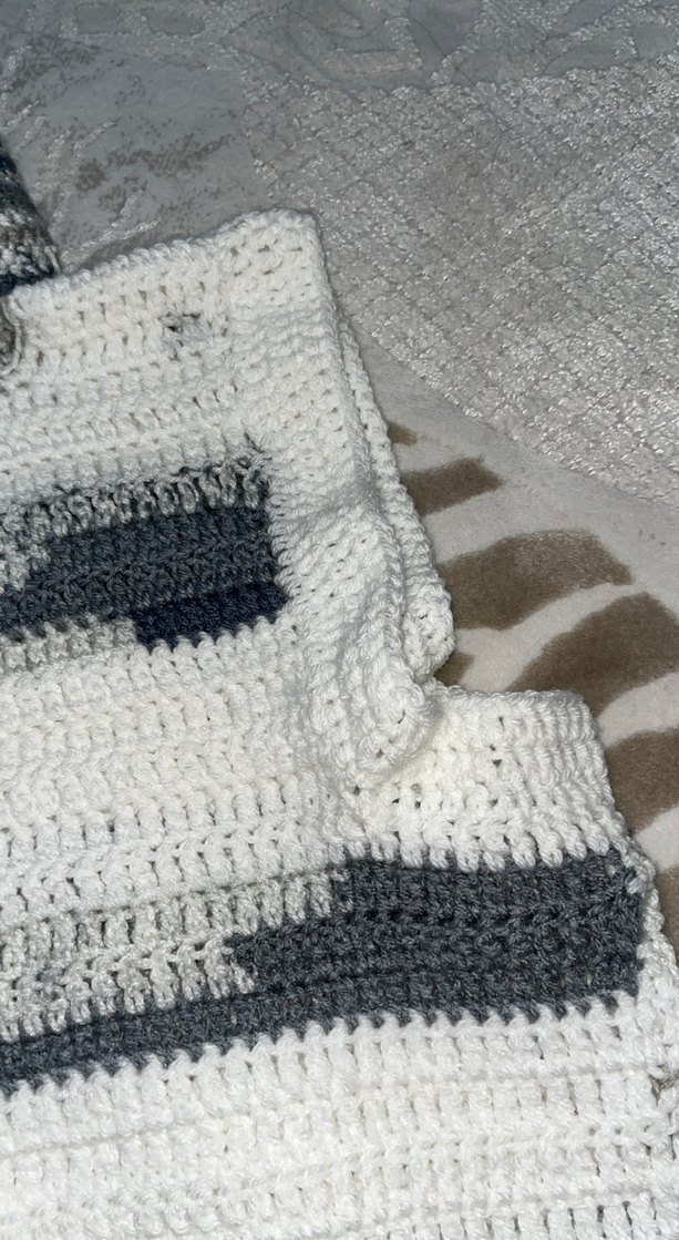 Gri Örgü Kadın Süveter - Görsel 3