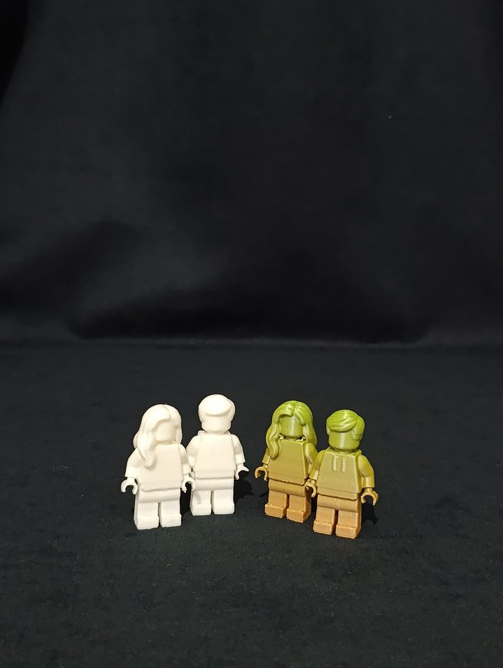 Khaki Renkli Lego Figür Seti - Görsel 3