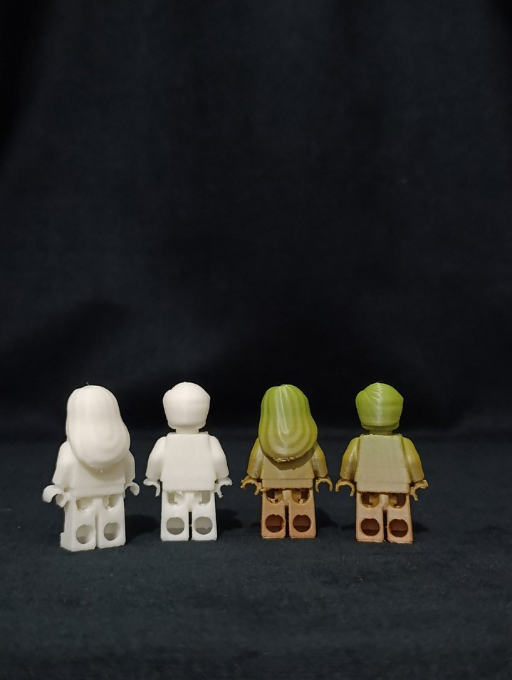 Khaki Renkli Lego Figür Seti - Görsel 2