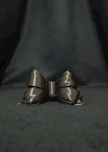 Siyah Gotik fiyonklu mumluk - Görsel 2