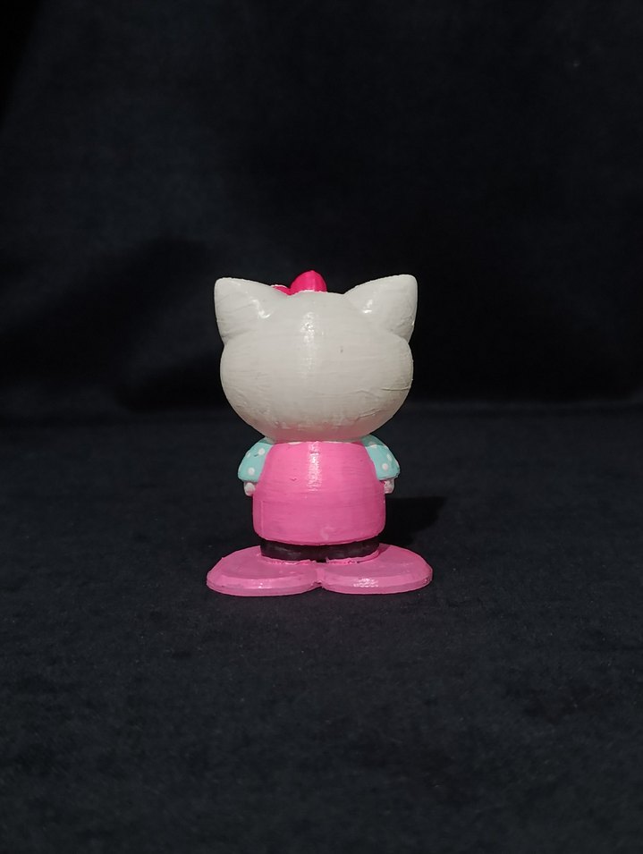 Pembe Hello Kitty Figürü - Görsel 2