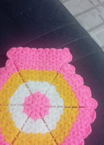 Renkli Örgü Banyo Süngeri - Görsel 3